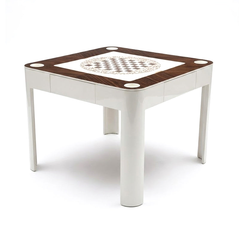 Enigma Villa Entertainment Room Designer Artistic Solid Wood Poker Table