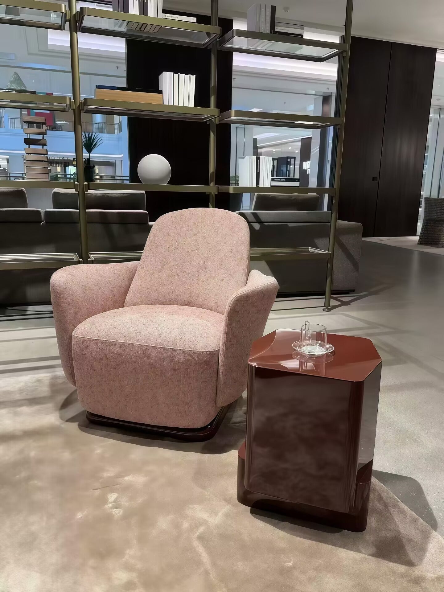 Eug E Ne Living Room Modern Simplicity Fabric Single Sofa Chair