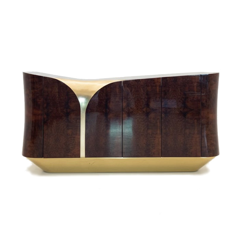 Firefall Designer Modern Minimalist Artistic Solid Wood Sideboard