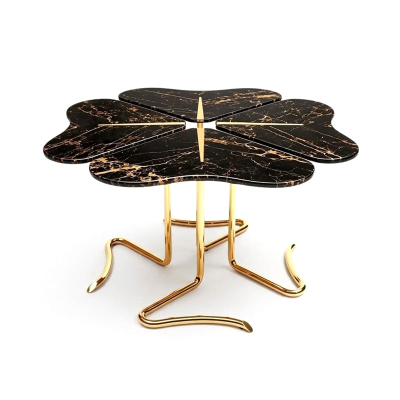 Four For Luck Living Room Upscale Creativity Marble Coffee Table