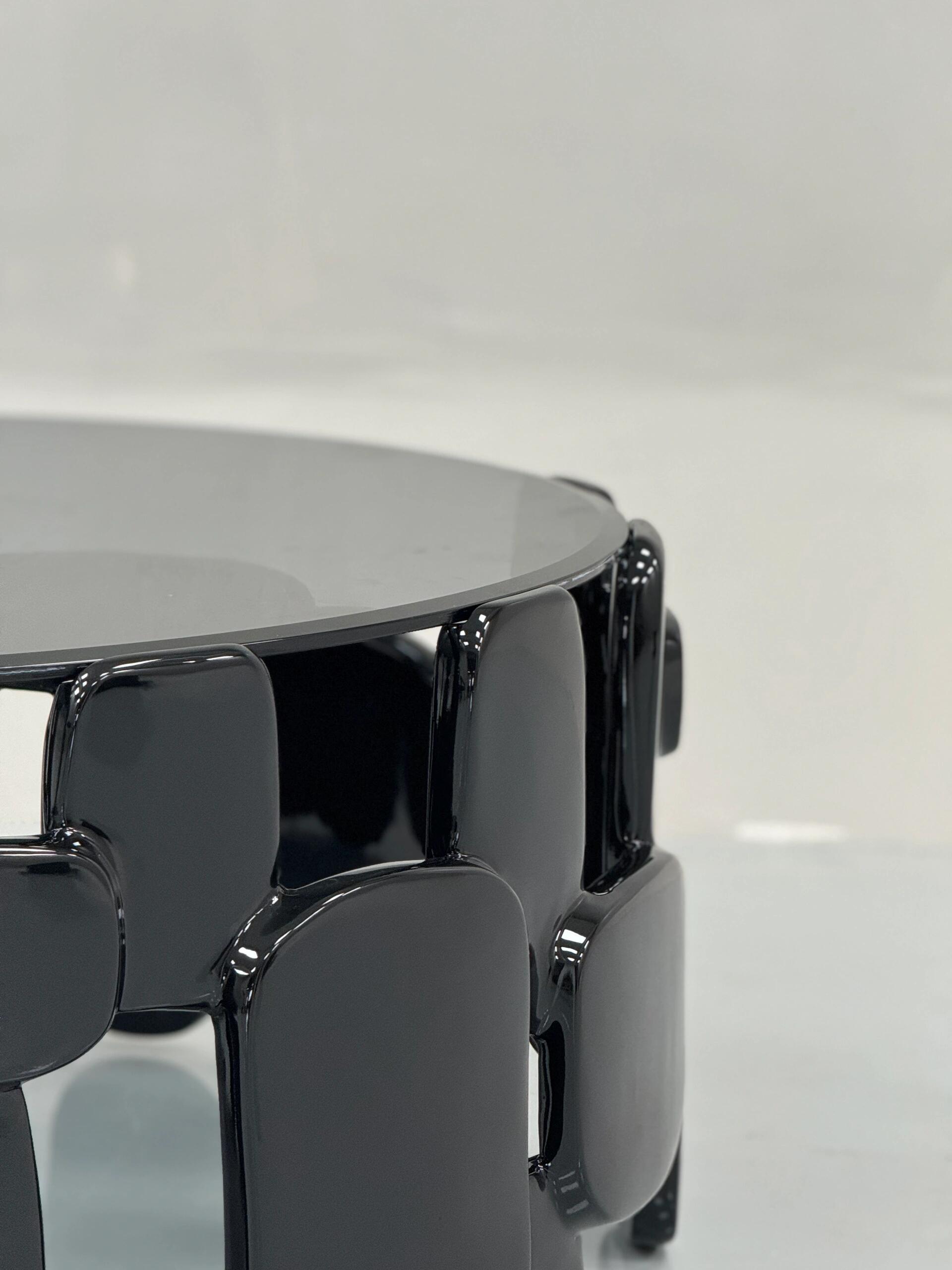Goroka Unique Creativity Designer Simple Glass Customize Coffee Table