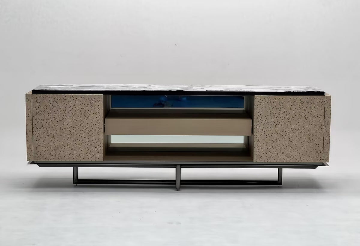 Grant Luxurious Artistic Simple Solid Wood Customize Sideboard
