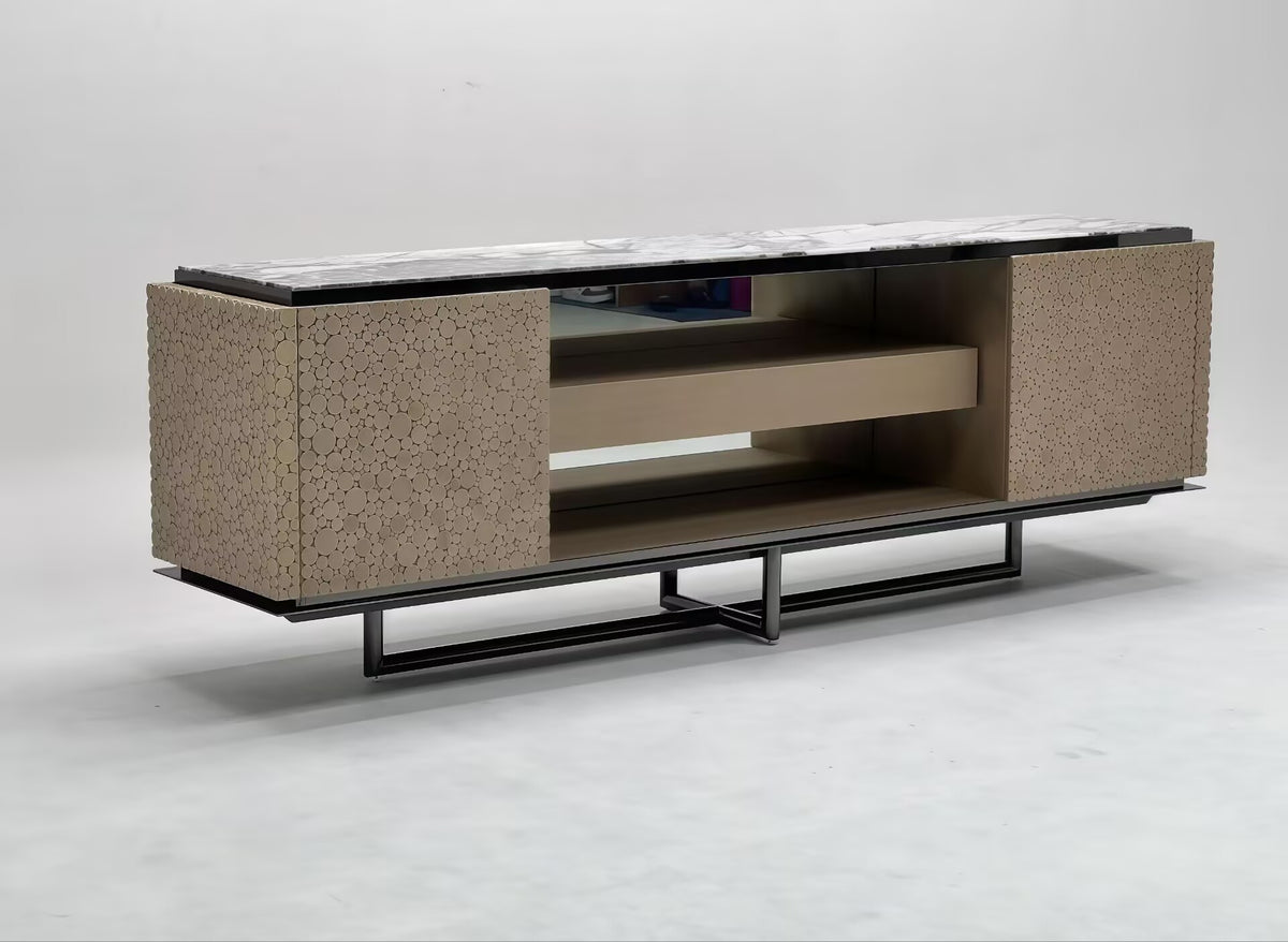Grant Luxurious Artistic Simple Solid Wood Customize Sideboard