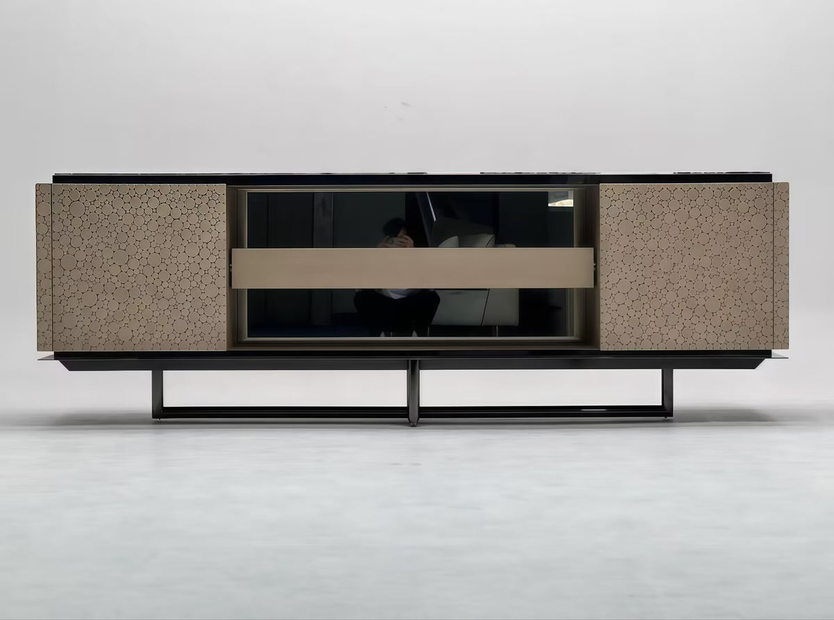 Grant Luxurious Artistic Simple Solid Wood Customize Sideboard