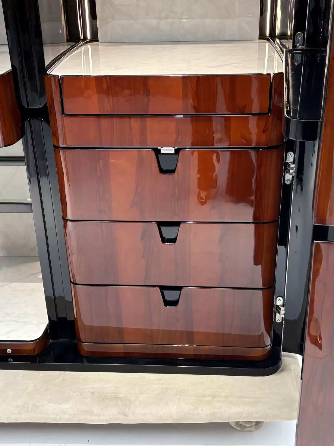 Harrow Modern Luxury Unique Creative Solid Wood Wine Cabinet