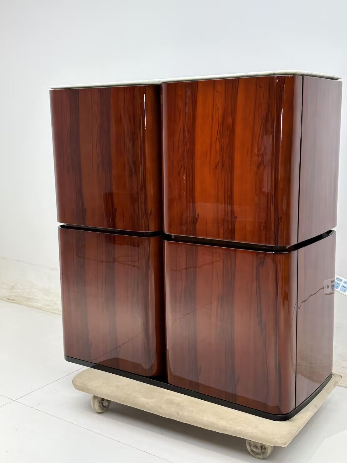Harrow Modern Luxury Unique Creative Solid Wood Wine Cabinet