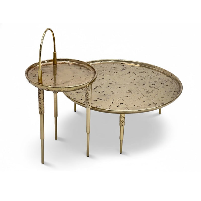 Heron Luxurious Creative Modern Minimalist Metal Circle Coffee Table