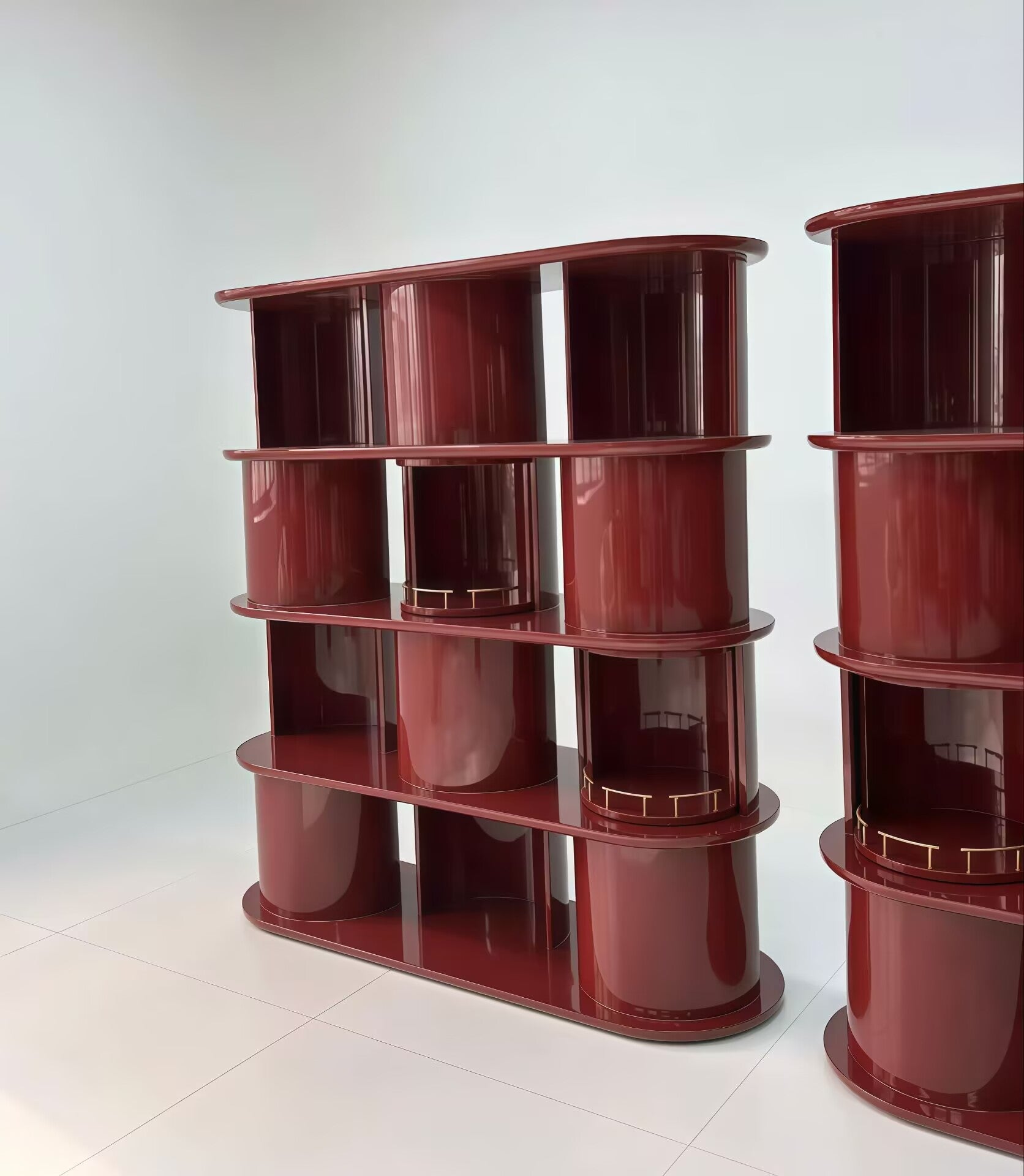 Hide &Seek Modern Simplicity Solid Wood Rotation Wine Cabinet