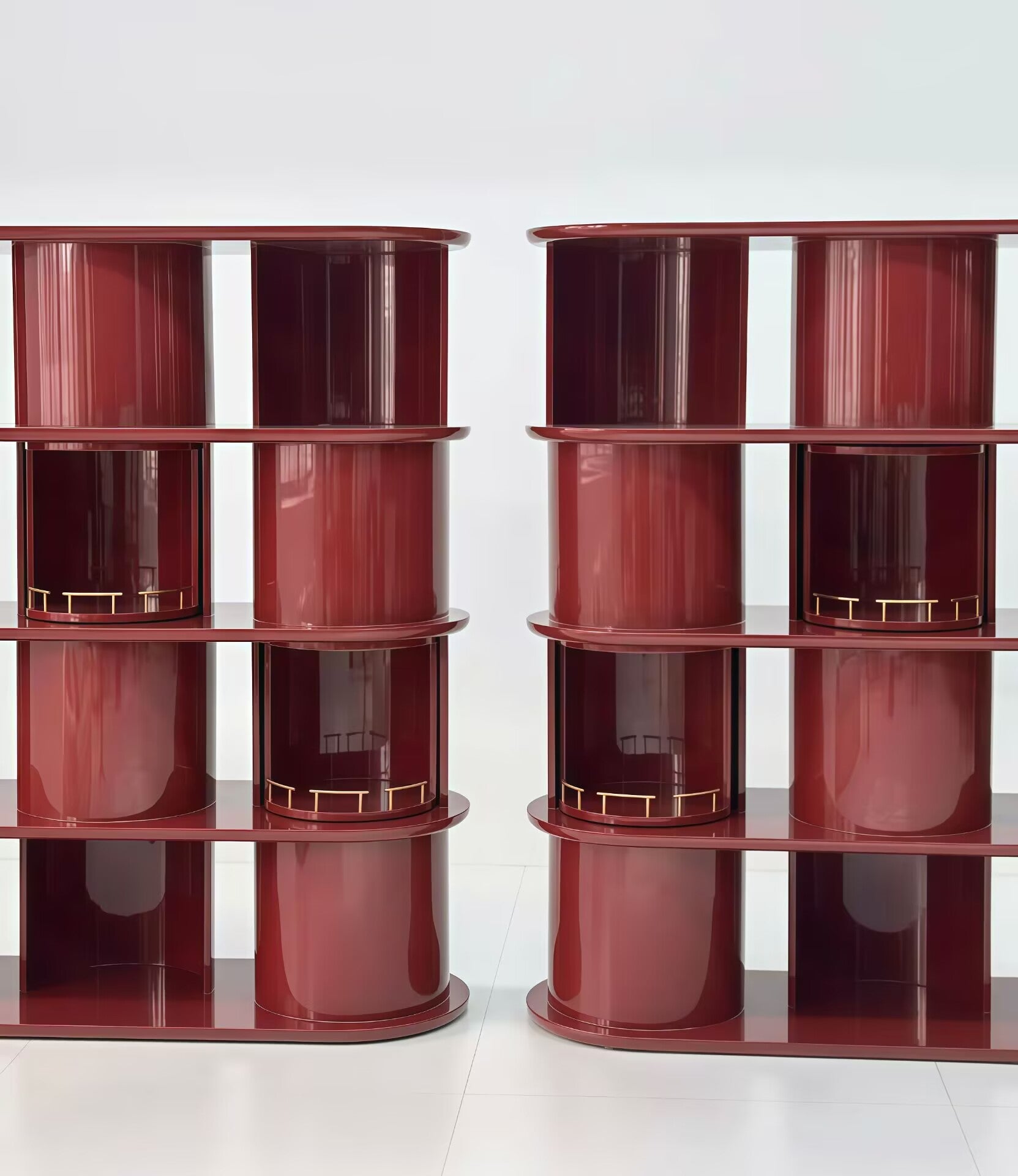 Hide &Seek Modern Simplicity Solid Wood Rotation Wine Cabinet