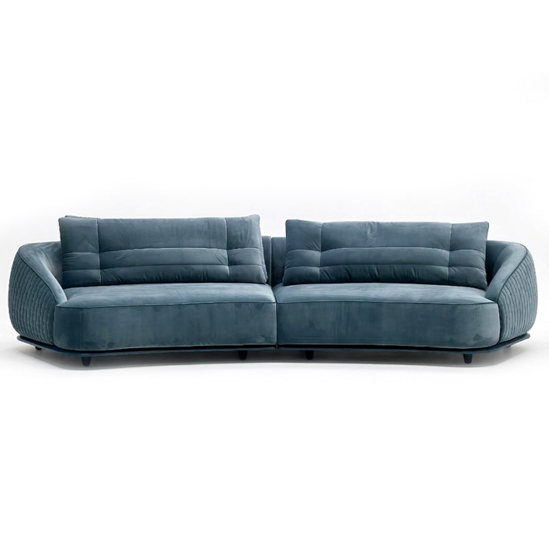 Holden Living Room High-End Designer Creative Fabric Curved Sofa