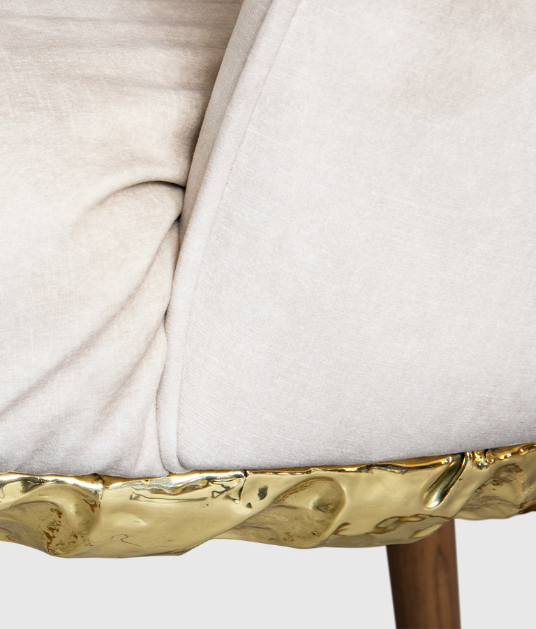 imperfectio pure copper Comfortable dining chair