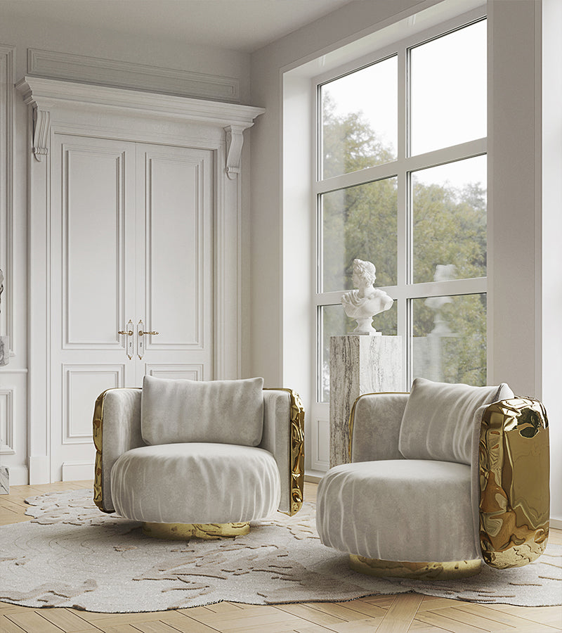 IMPERFECTIO ROUND LUXURY ARMCHAIR