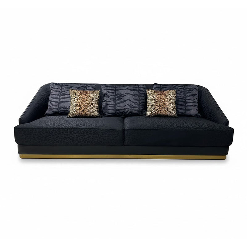 Inanda Italian Art Creativity Corset Genuine Leather Double Sofa