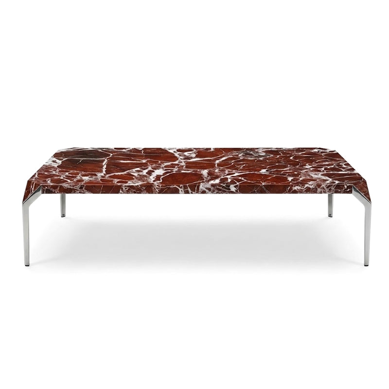Jamboree Luxury Stainless Steel Creativity Upscale Marble Coffee Table