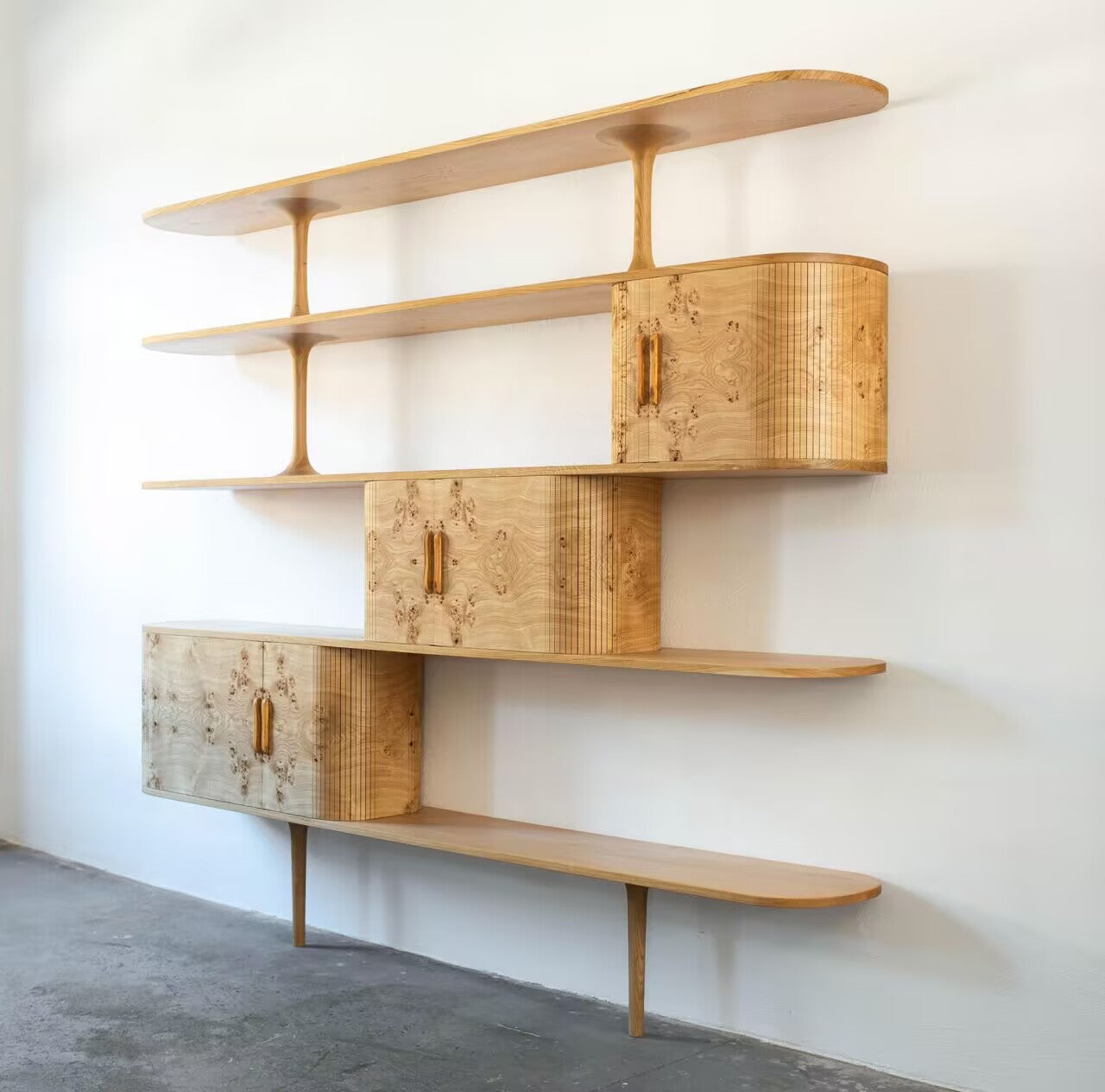 Jazz Unique Creative Luxurious High End Simple Landing Bookshelf