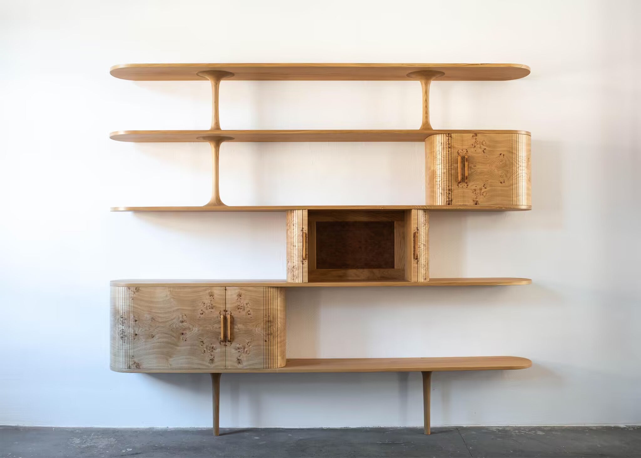 Jazz Unique Creative Luxurious High End Simple Landing Bookshelf