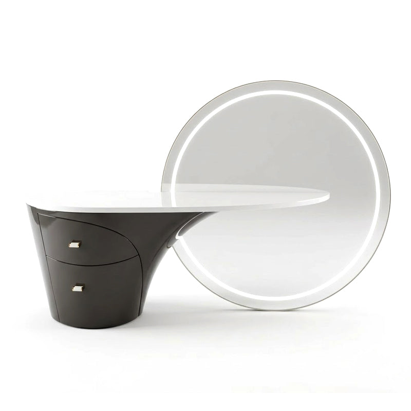 Jet Plane Italian Irregular Solid Wood Customize Dressing Table