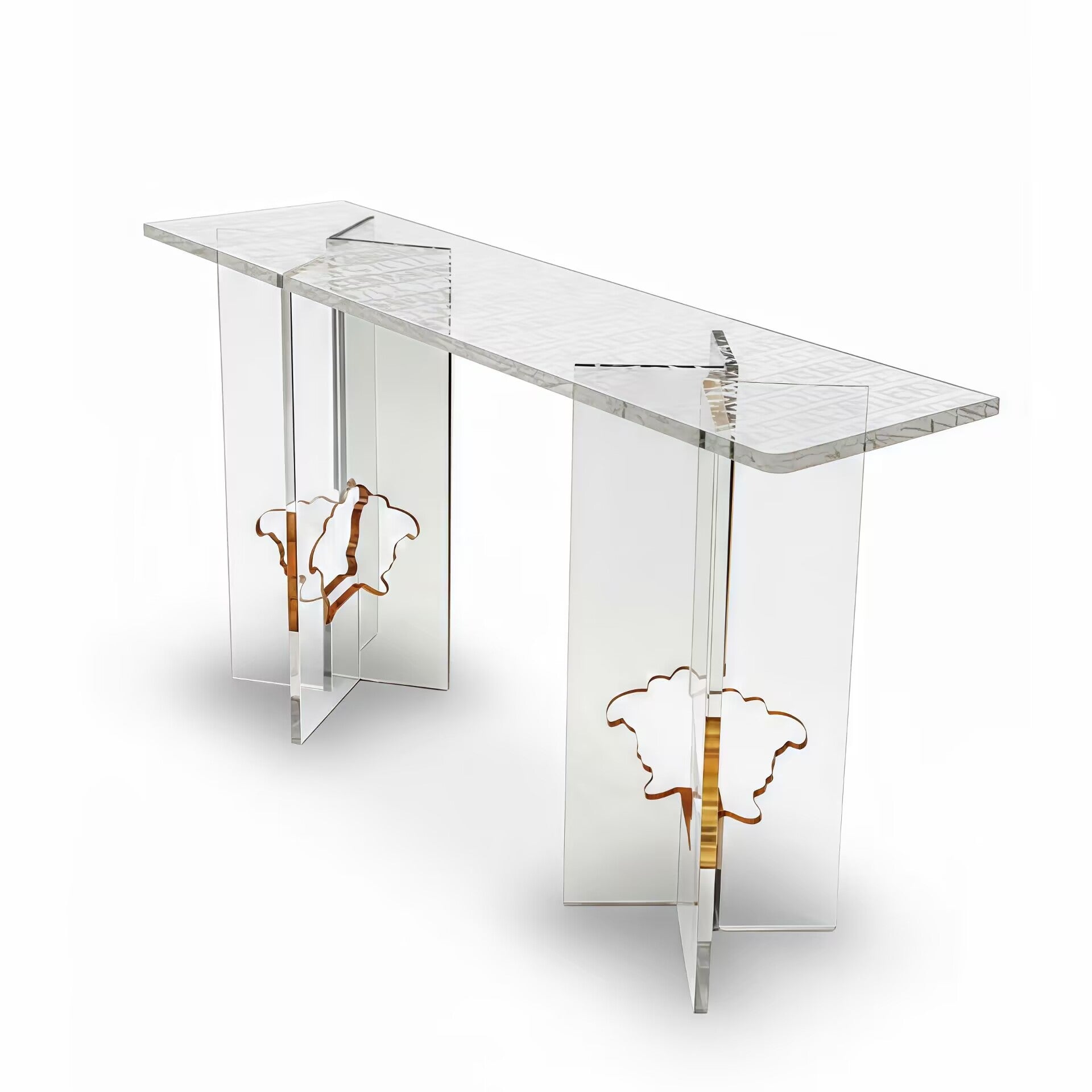 Joynow Creative Minimalism High End Luxurious Acrylic Console