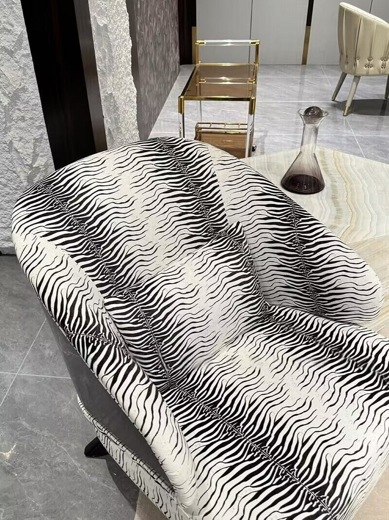 Key West Living Room Stainless Steel Creativity Fabric Sofa Chair