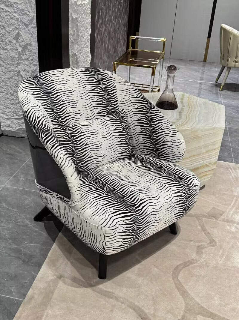 Key West Living Room Stainless Steel Creativity Fabric Sofa Chair