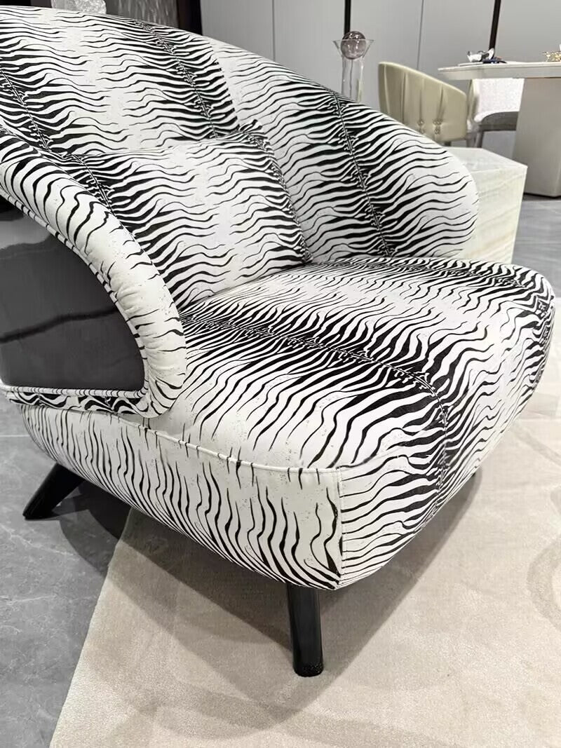 Key West Living Room Stainless Steel Creativity Fabric Sofa Chair