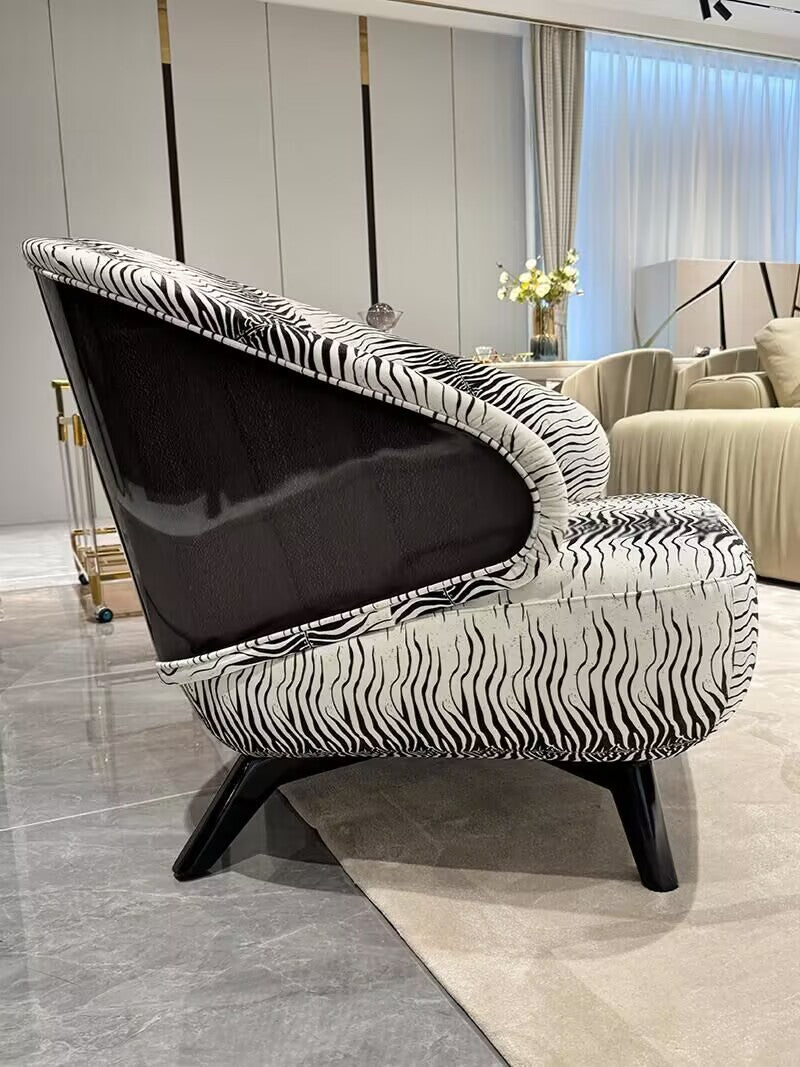 Key West Living Room Stainless Steel Creativity Fabric Sofa Chair