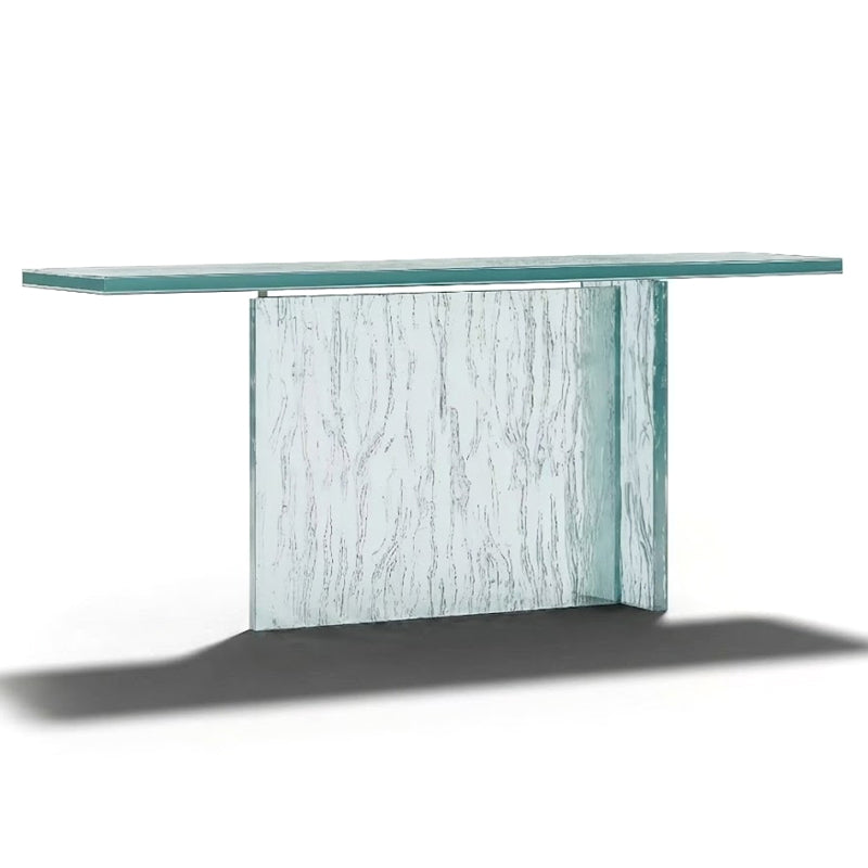 Laguna Unique Designer Customize Glass Decorative Console