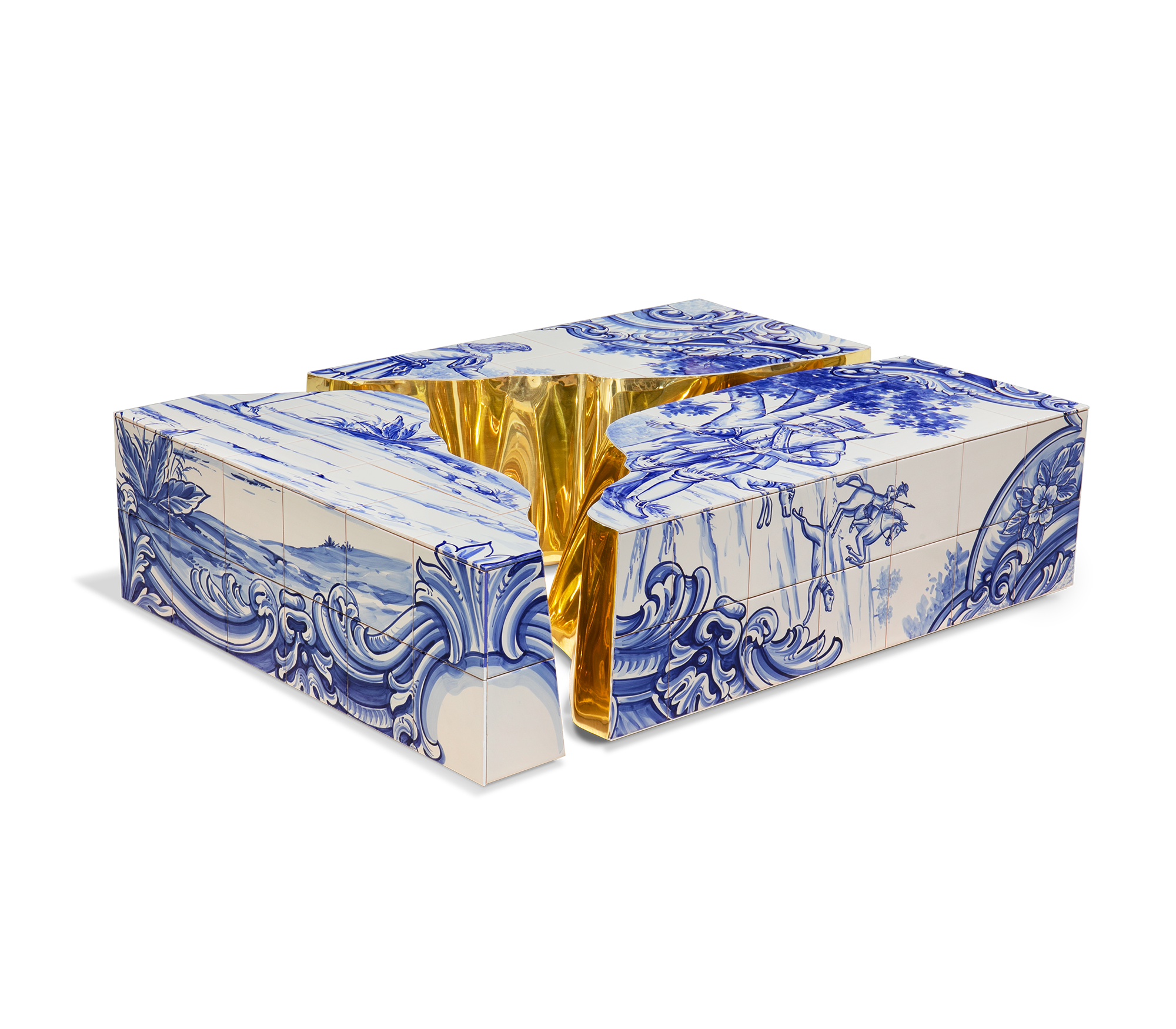 LUXURIOUS DETAILS LAPIAZ CENTER TABLE For the living room of a villa