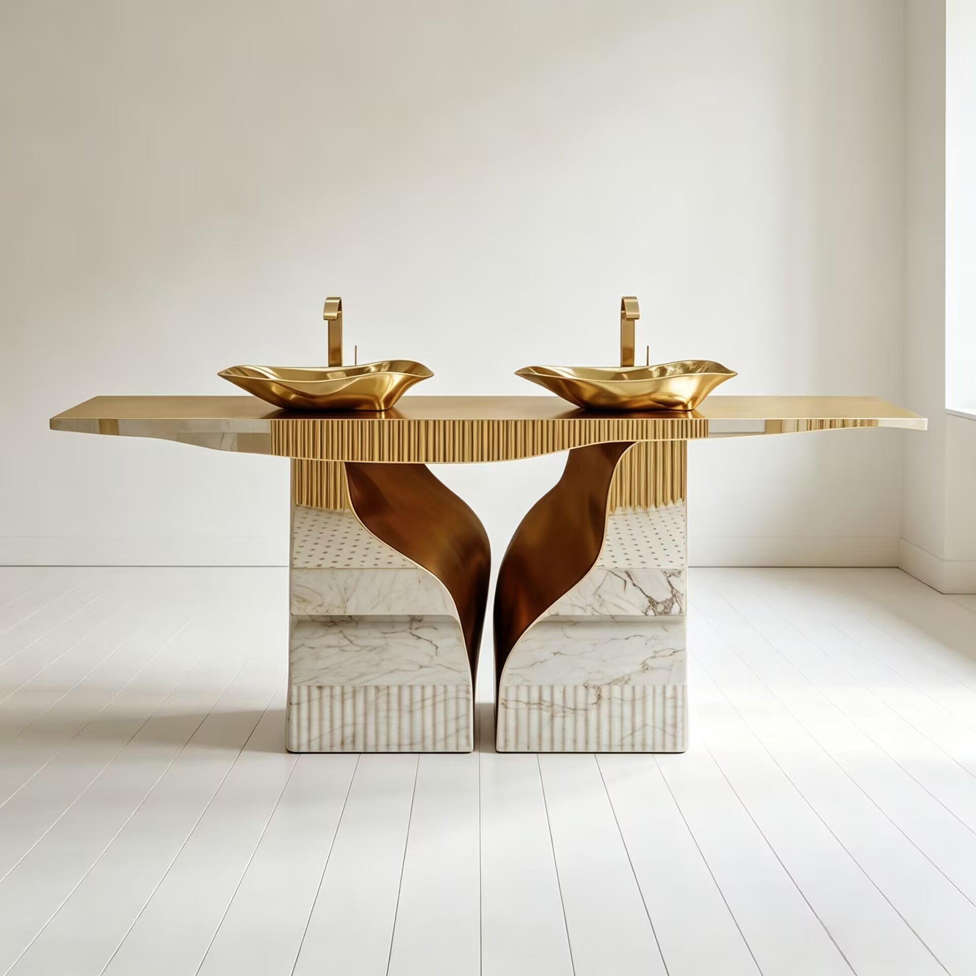 Lapiaz High-End Metal Customize Creativity Hand-Drawn Washbasin