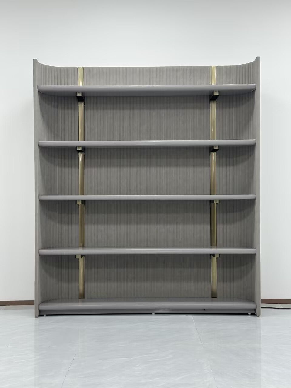 Leonardo Upscale Study Minimalist Luxurious Solid Wood Bookshelf