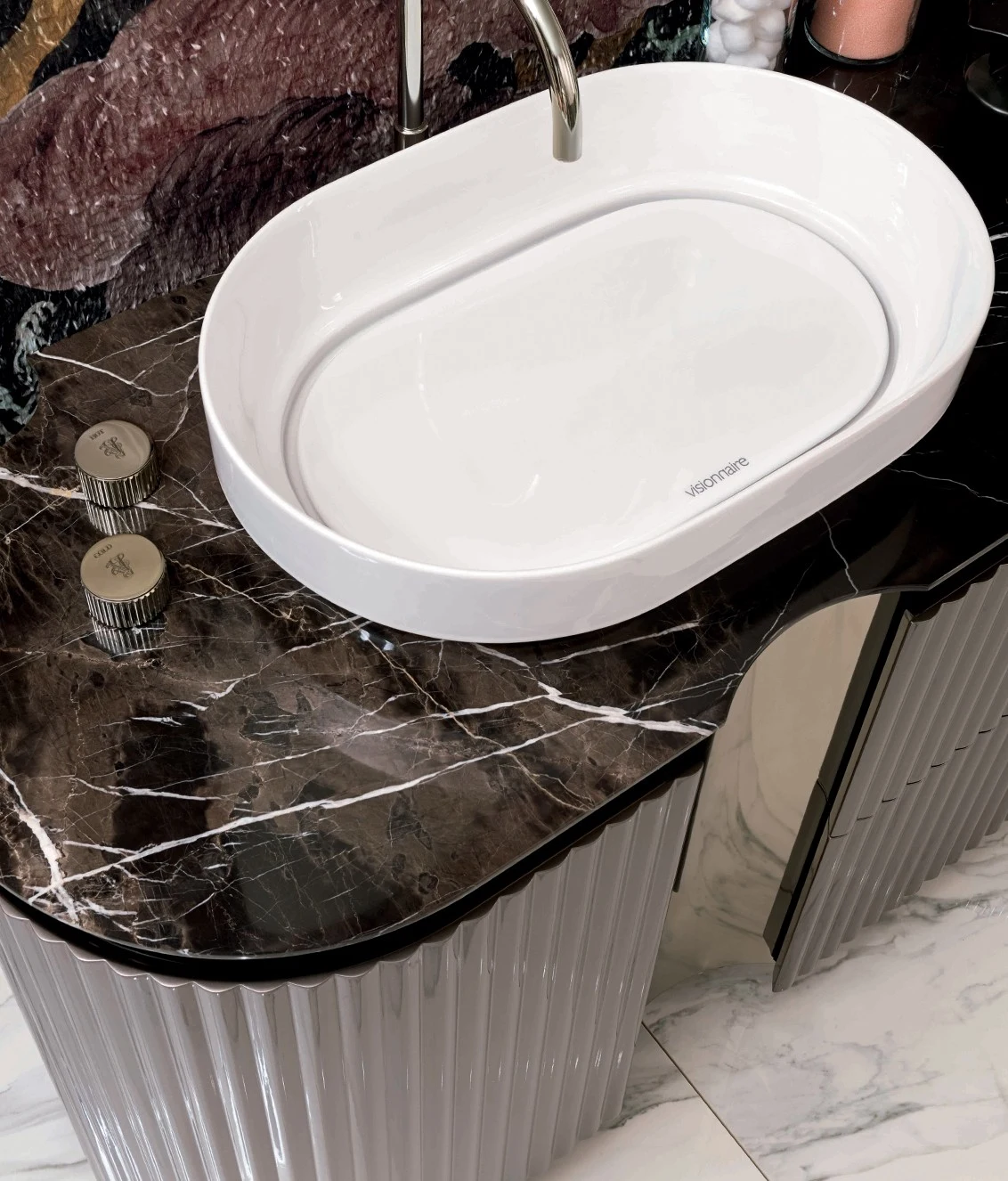 Italian modern design Leonardo wash basin