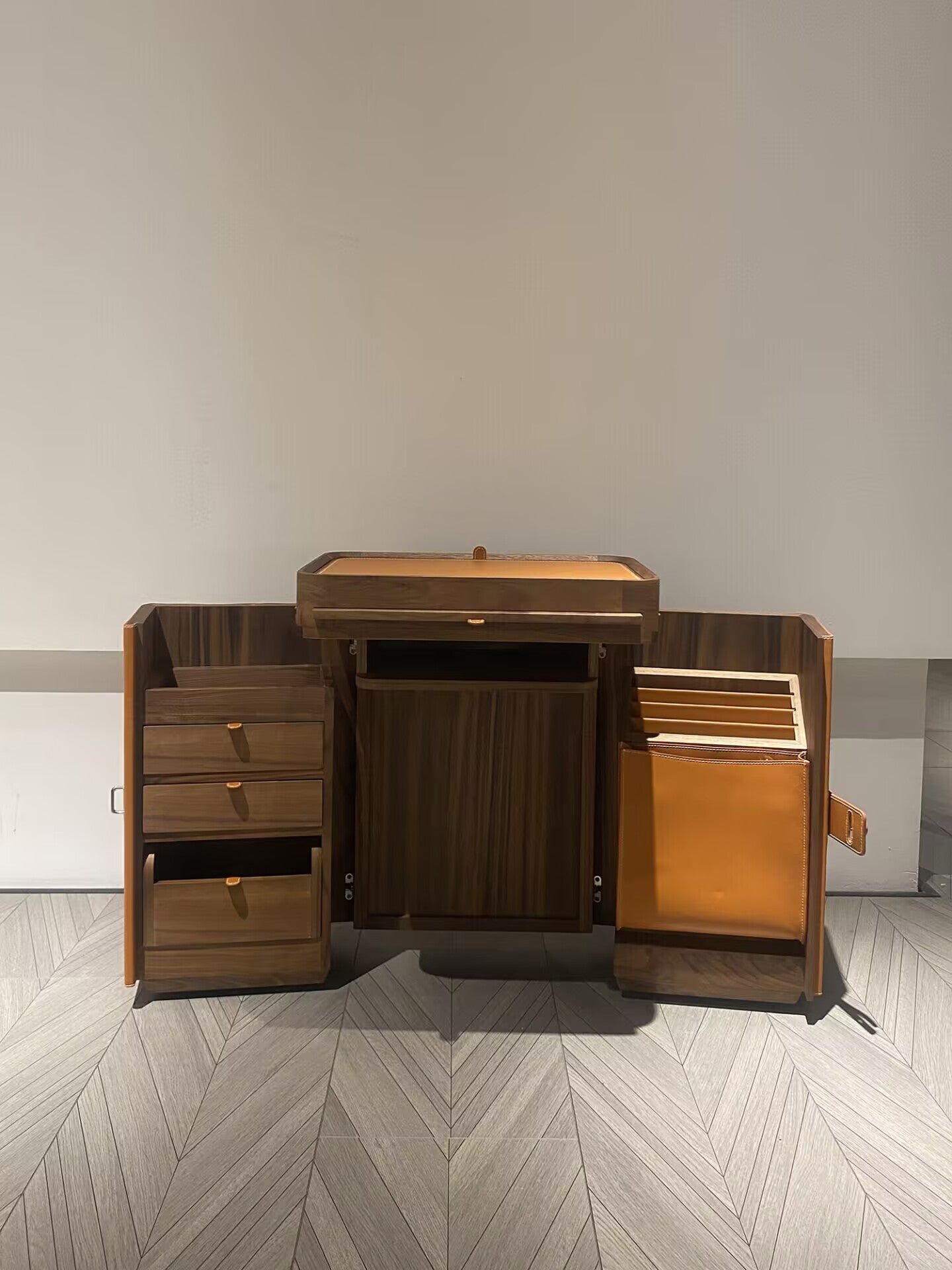 Les Necessaires D Designer Unique Creativity Solid Wood Folding Desk