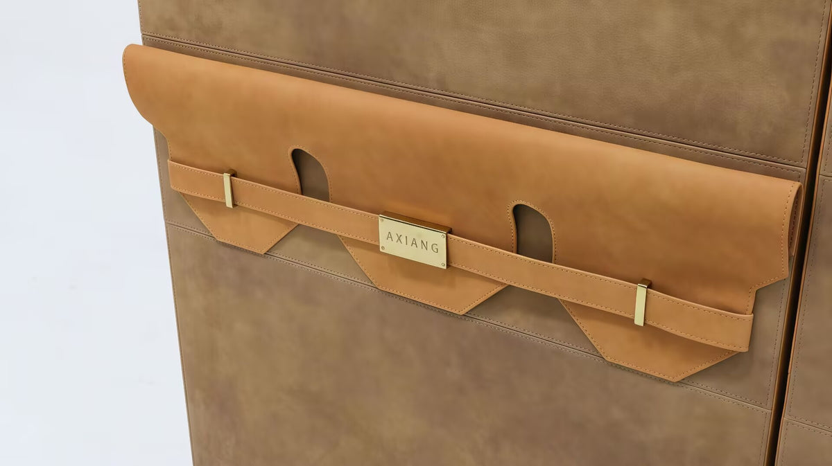 Ludovica High Quality Unique Art Leather Box-Shaped Dressing Table