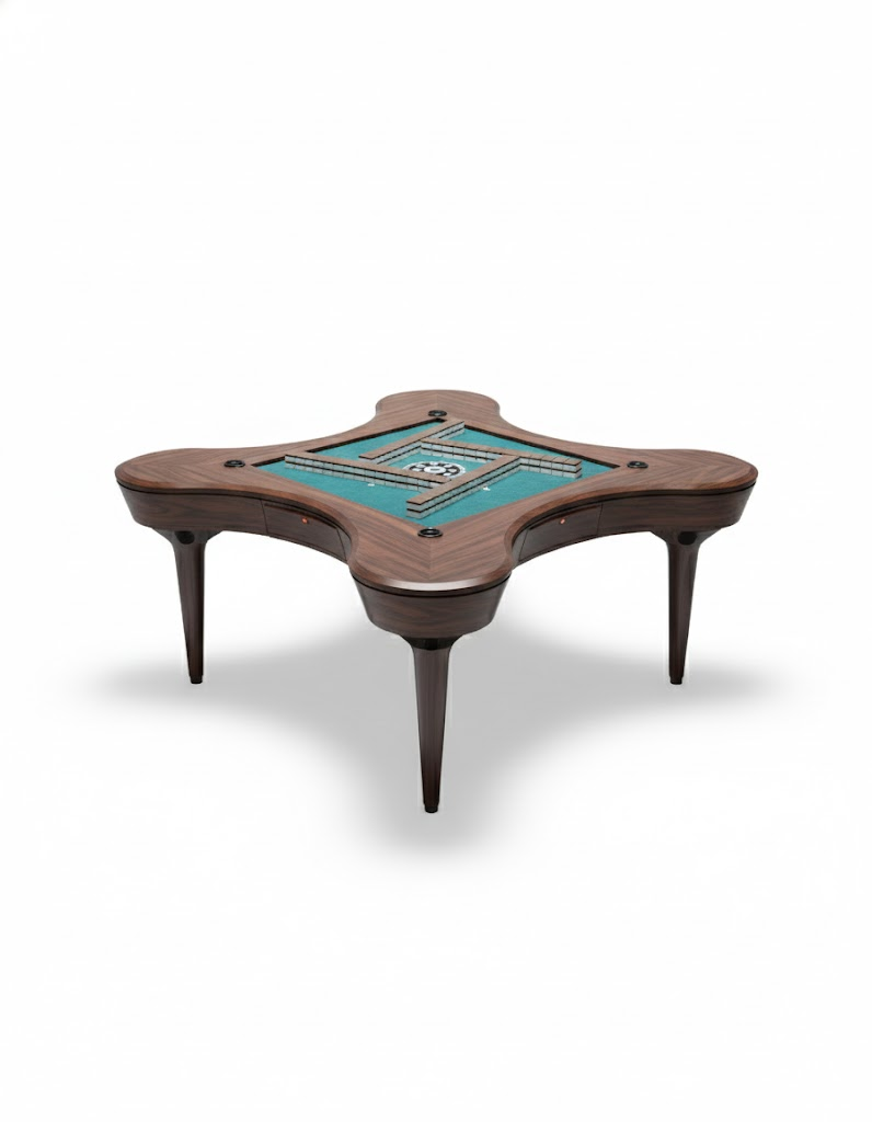 Fully Automatic Solid Wood Designer Irregular Custom Mahjong Table