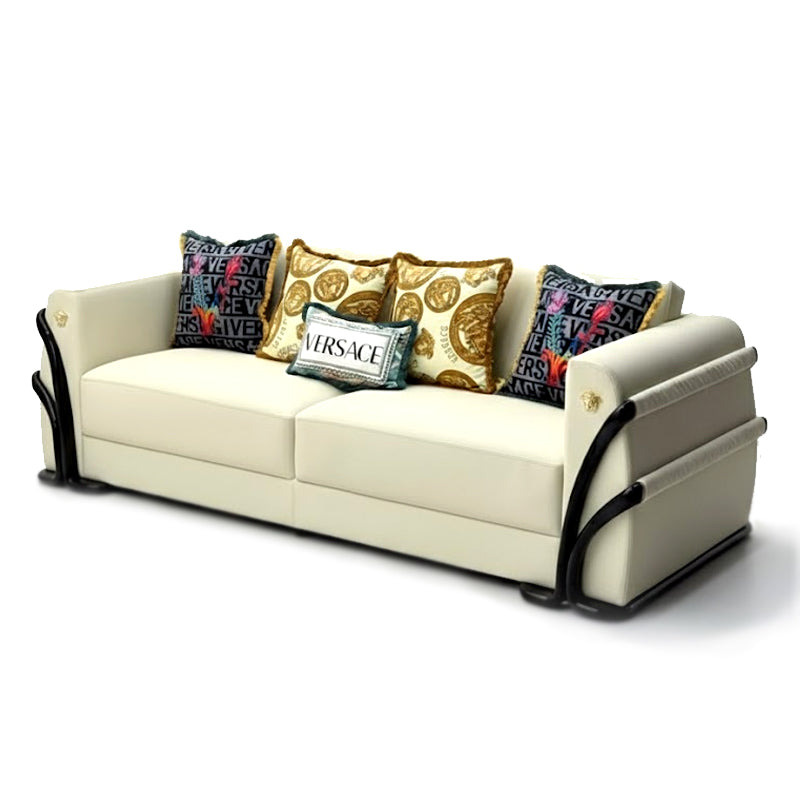Medusa Living Room Designer Genuine Leather Multiple Seats Sofa