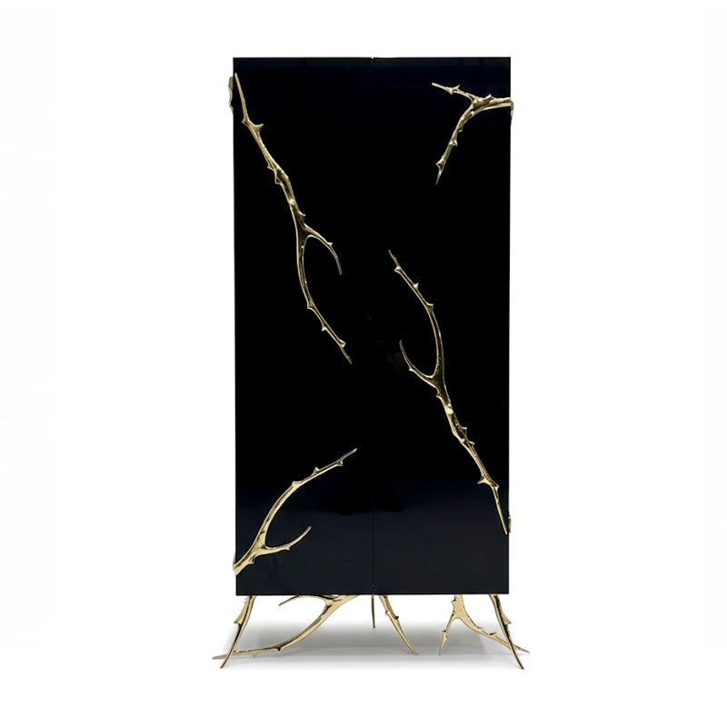 Metacredenza Artistic Creativity Metal Designer Wine Cabinet