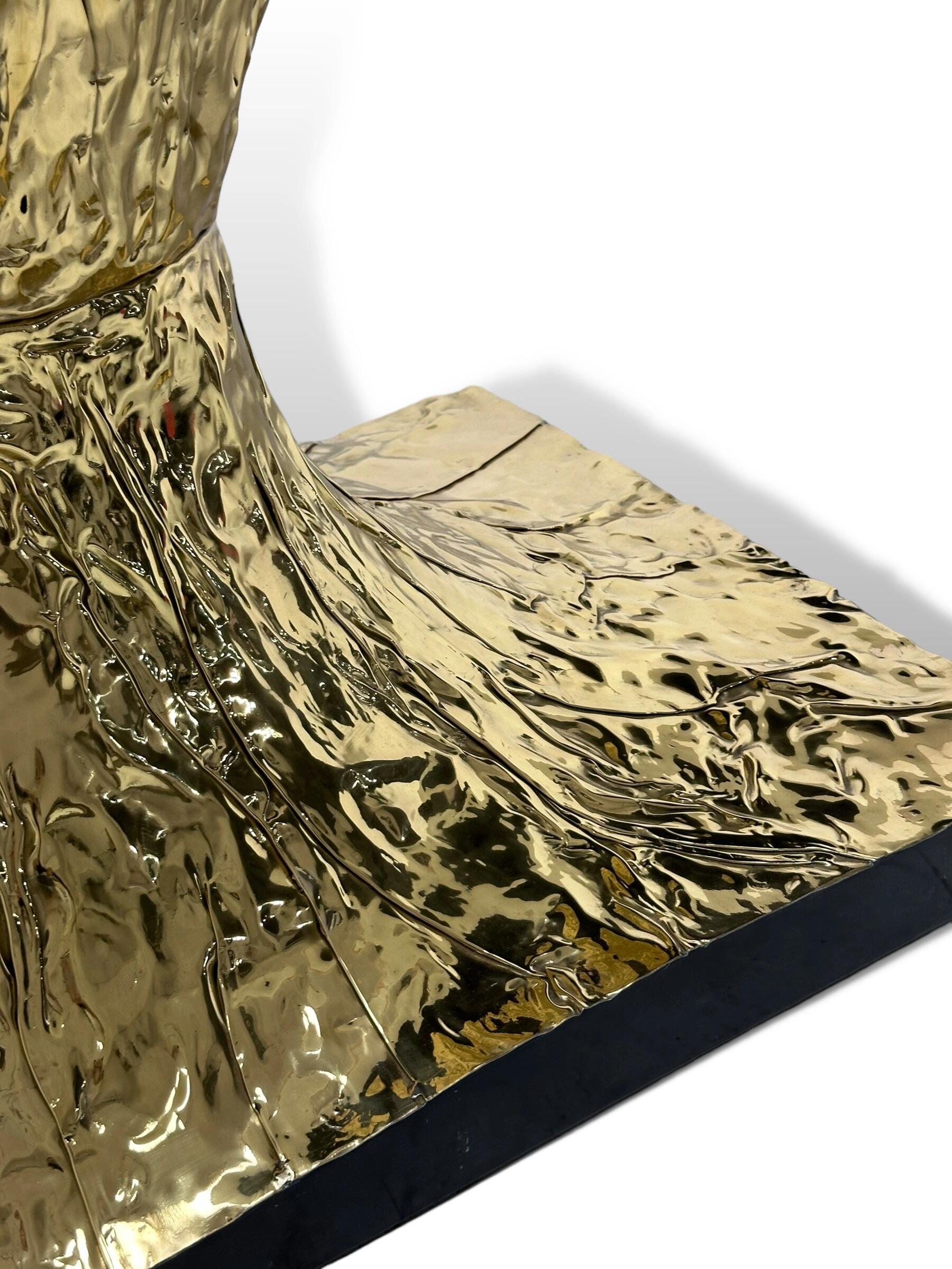 METAMORPHOSIS PURE COPPER A LARGE ONE FOR SIX PEOPLE  DINING TABLE