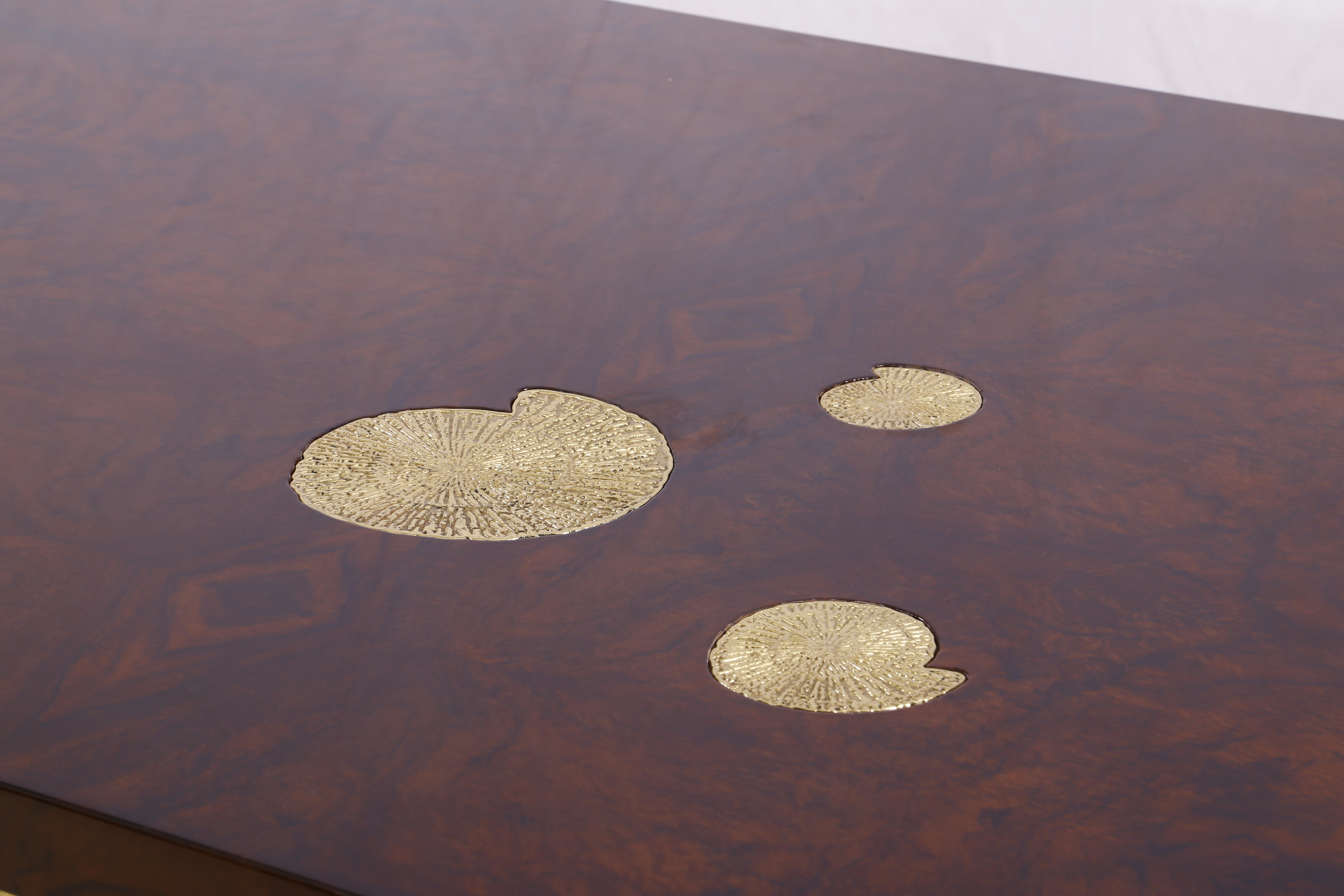 METAMORPHOSIS PURE COPPER A LARGE ONE FOR SIX PEOPLE  DINING TABLE