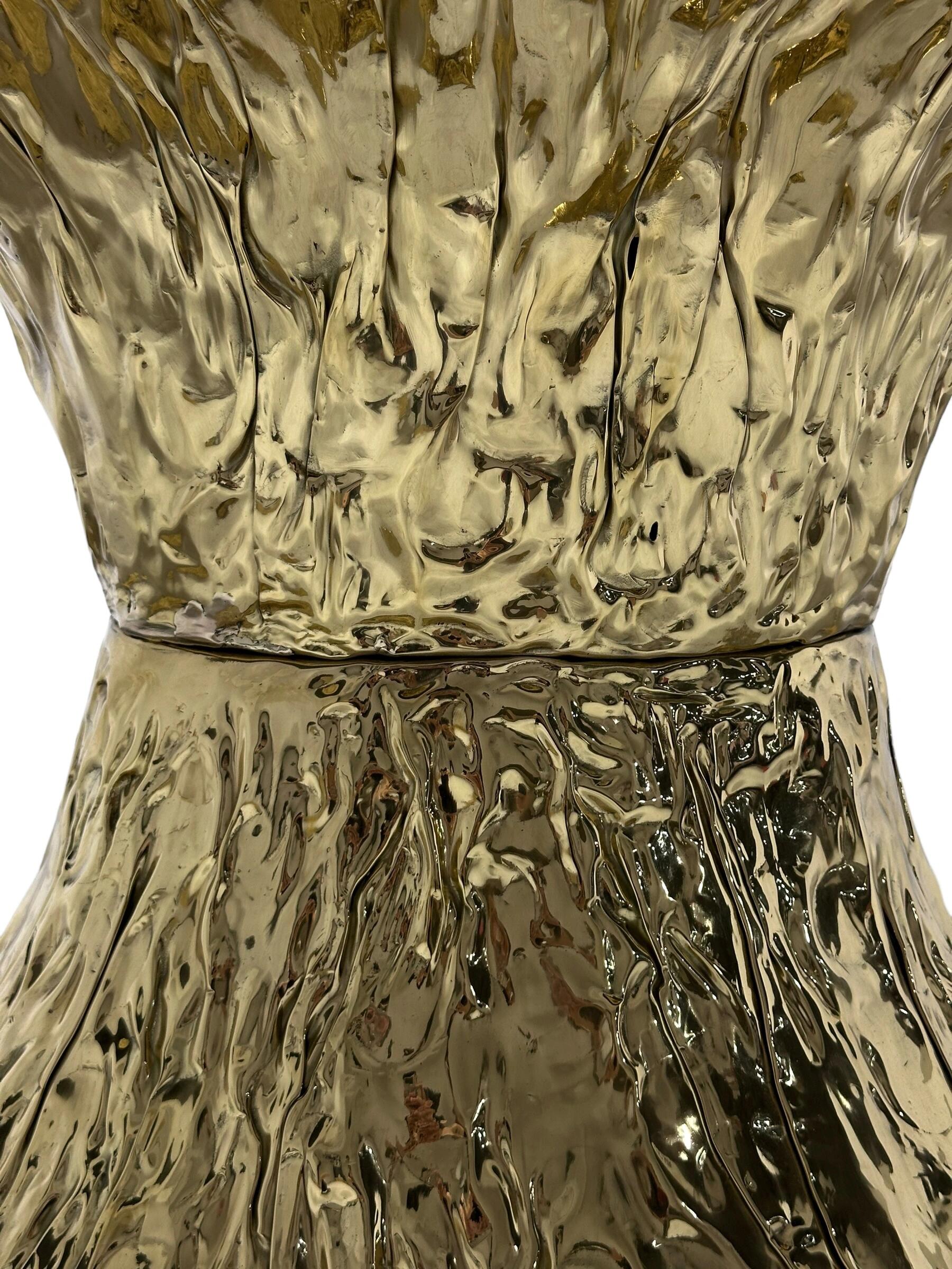 METAMORPHOSIS PURE COPPER A LARGE ONE FOR SIX PEOPLE  DINING TABLE