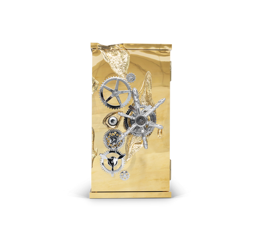millionaire gold luxury safe