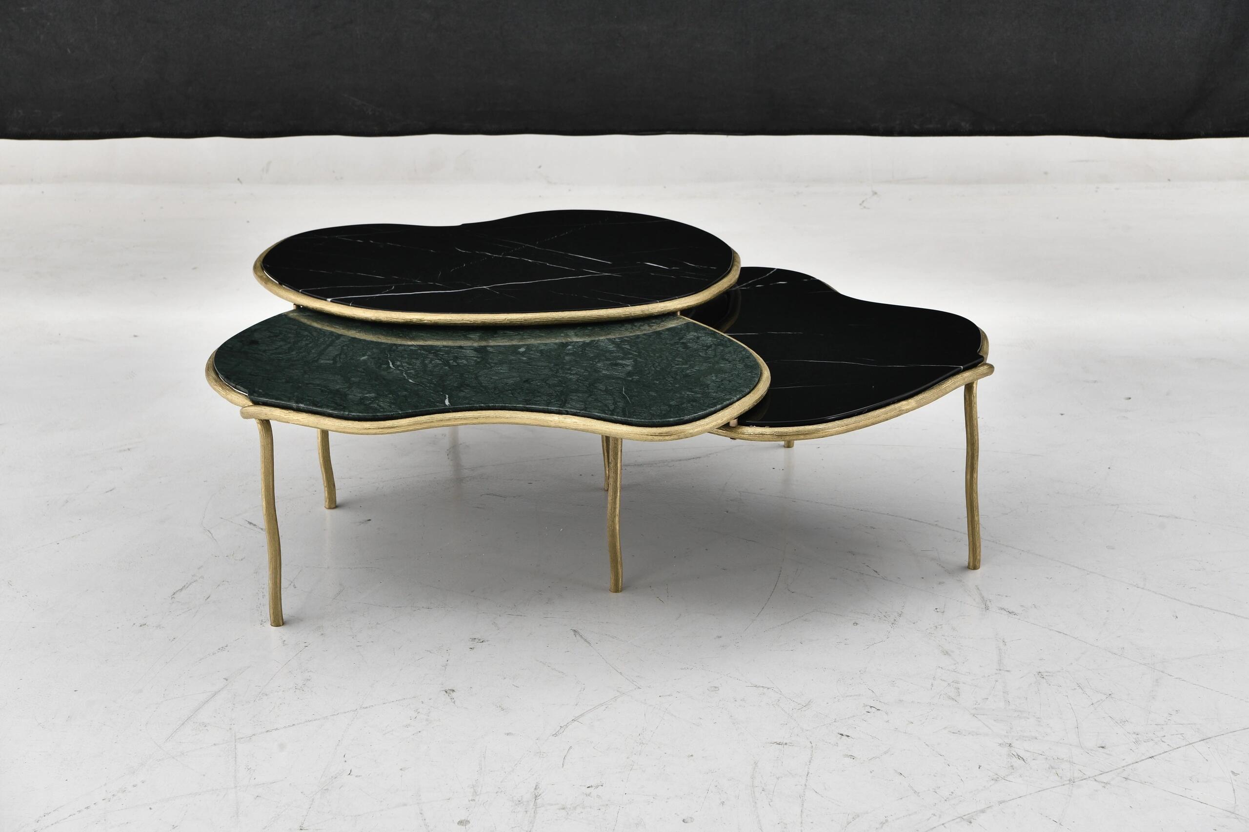 Minerva High End Artistic Creative Living Room Combination Coffee Table