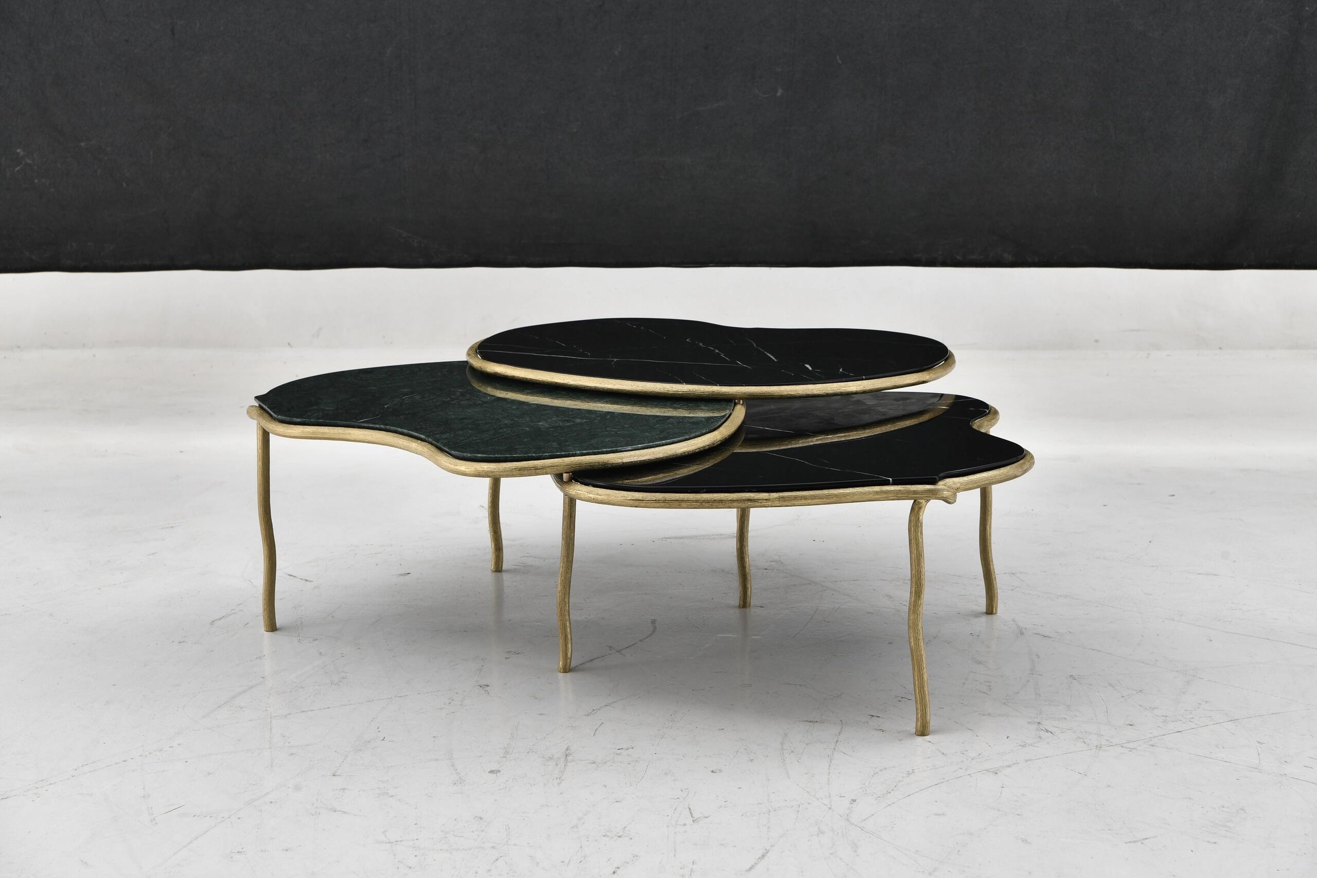 Minerva High End Artistic Creative Living Room Combination Coffee Table