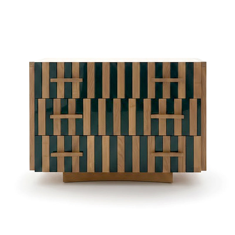 Mirage Italian High End Creativity Vintage Style Solid Wood Sideboard