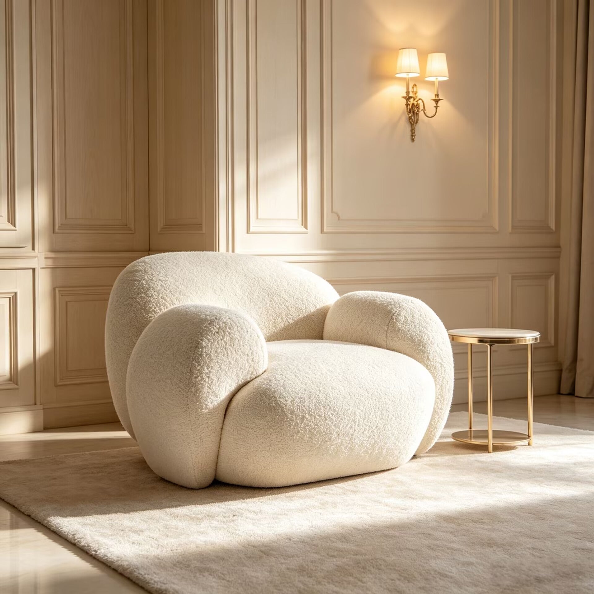 Mochi High Quality Italian Upscale Fabric Customize Sofa Chair
