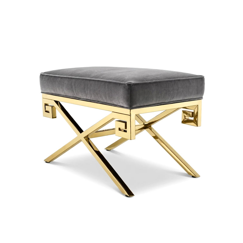 Modway Rove Luxurious Stainless Steel Creativity Fabric Square Stool