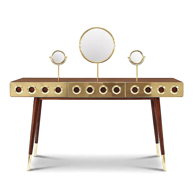 Monocles Modern Luxurious Simple Solid Wood Dressing Table