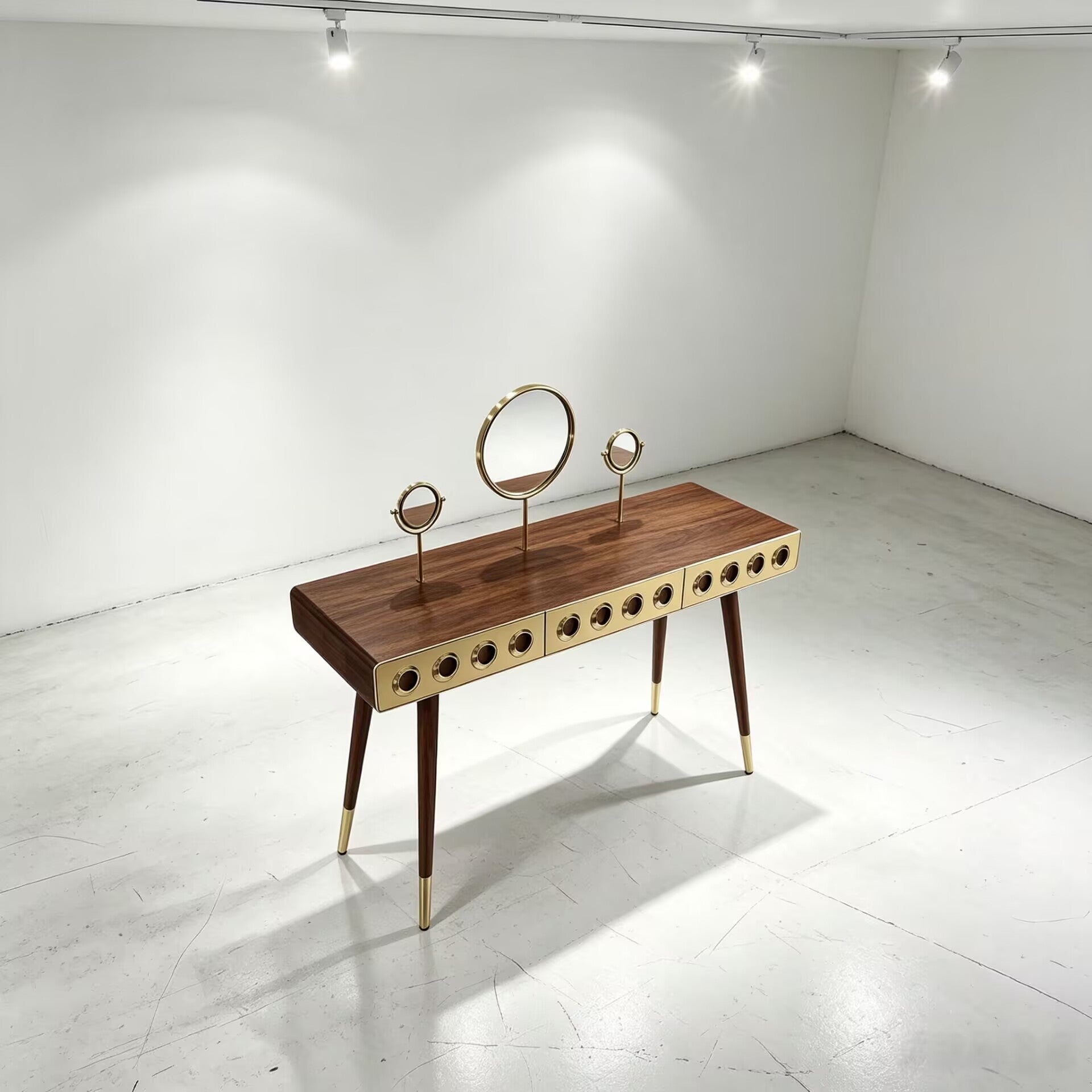 Monocles Modern Luxurious Simple Solid Wood Dressing Table