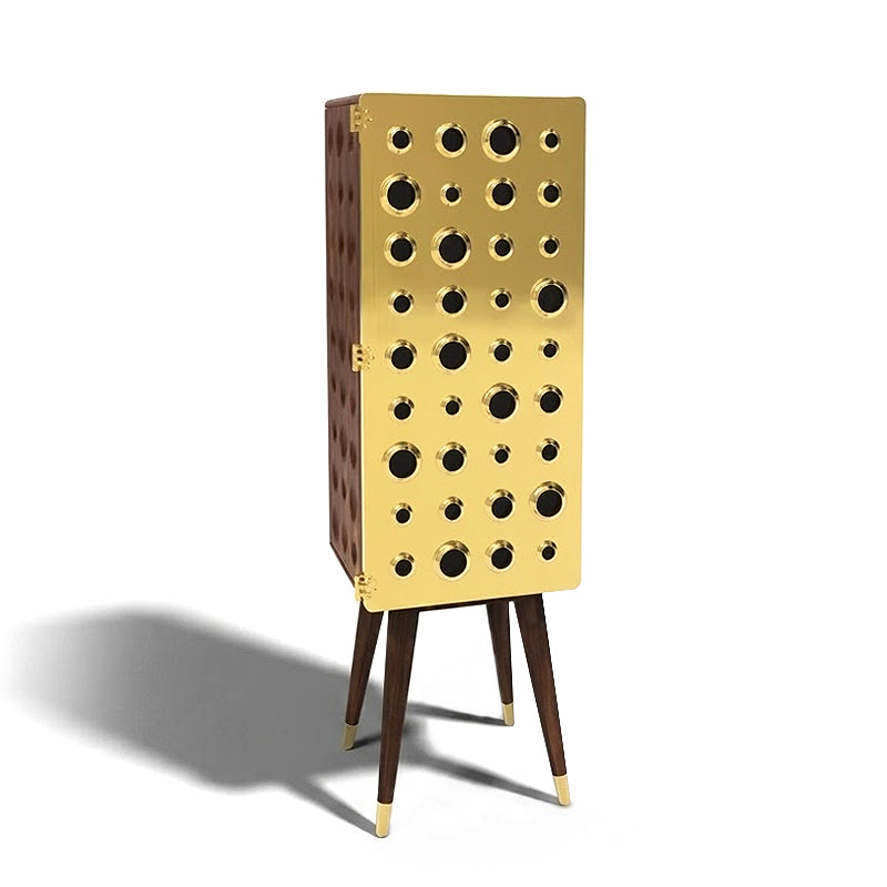 Monocles Living Room Designer High-End Stainless Steel Sideboard