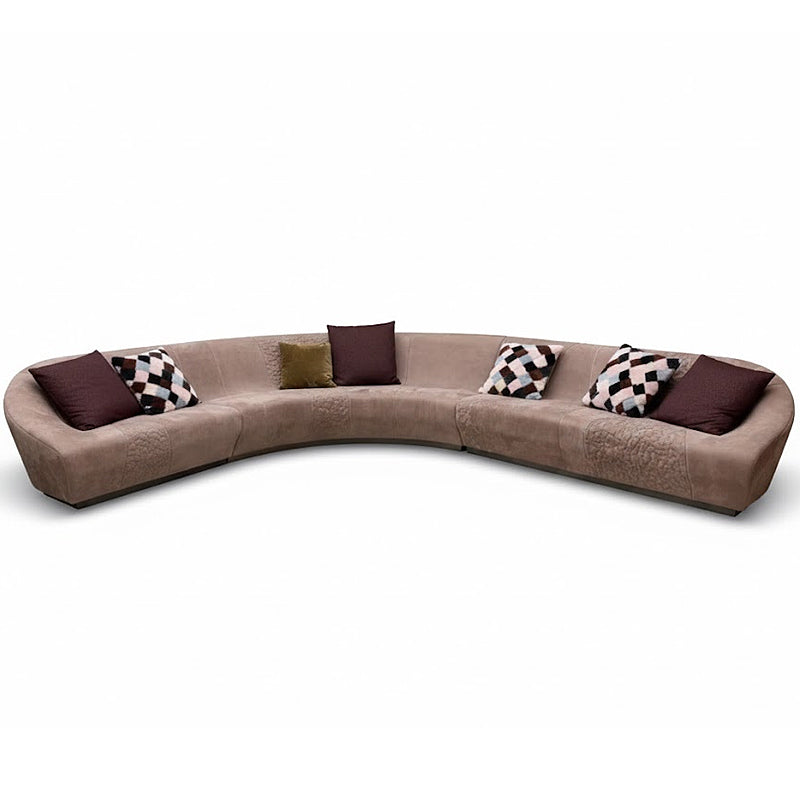 Nassau Living Room High End Curved Modern Minimalism Sofa