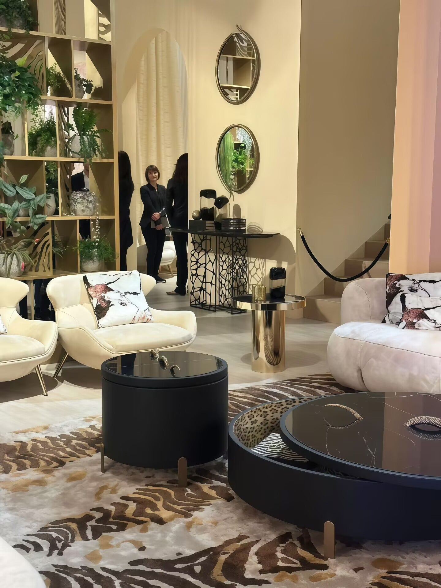 Nyoka Italian High End Living Room Marble Combination Coffee Table